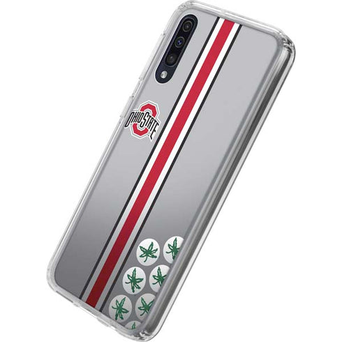 Ohio State University Buckeyes Galaxy A50 Clear Case